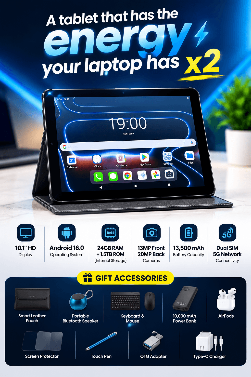 AI Realime Pad 18 Pro Max